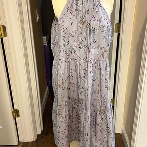 Floral Halter Dress